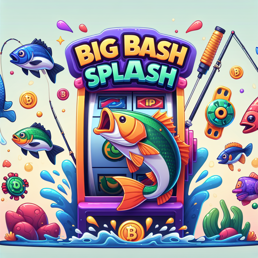 Big Bass Splash slot by Pragmatic Play - fishing themed slot game - with RTP 96.71%